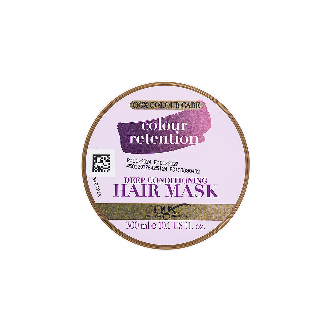 ogx colour retention hair mask 300ml 1