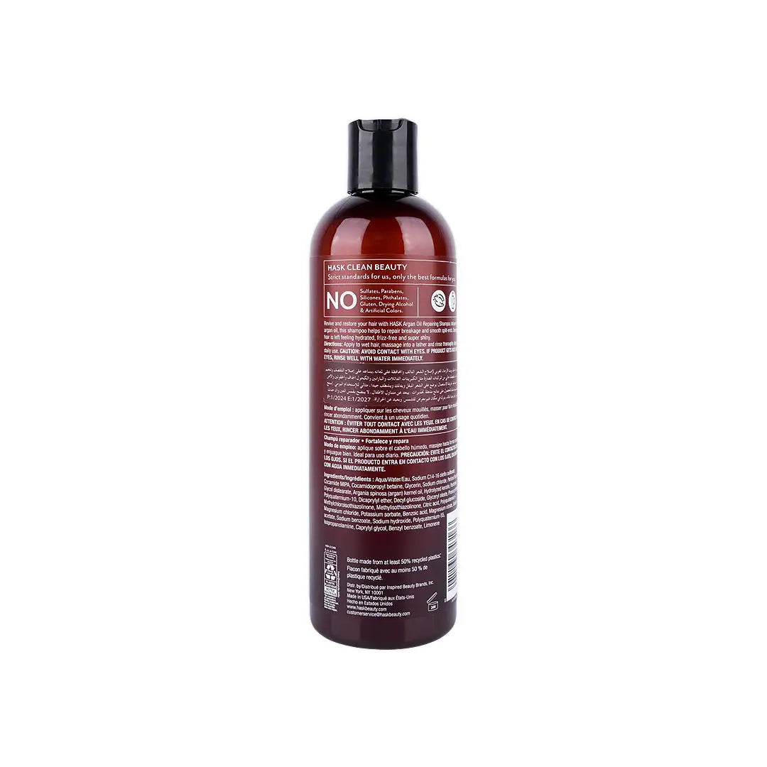 Hask Argan Oil Repairing Shampoo 355ml +2