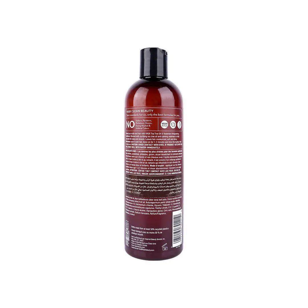 hask tea tree oil rosemary invigorating conditioner 355ml
