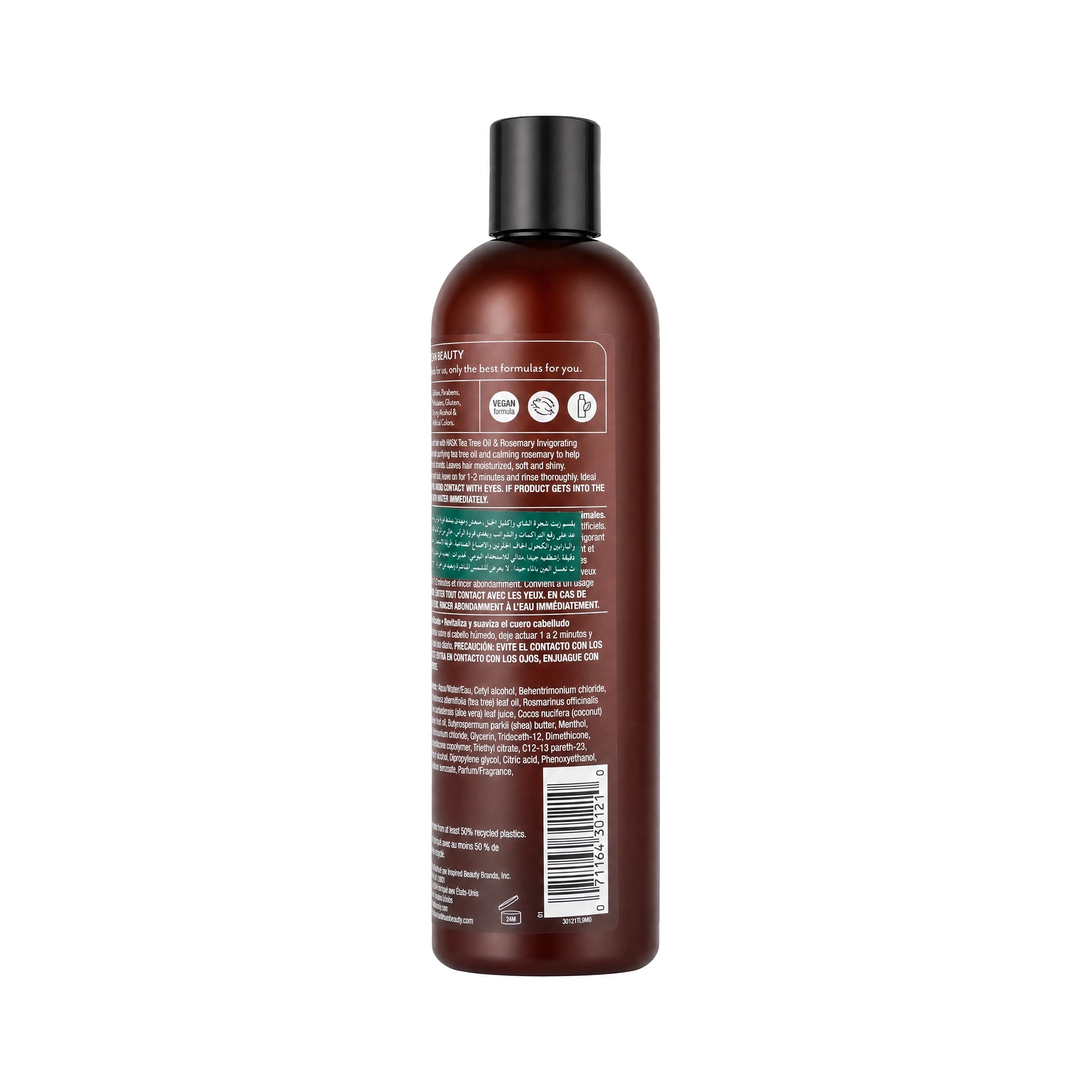 55890-Hask Tea Tree Oil & Rosemary Invigorating Conditioner 355ml +1