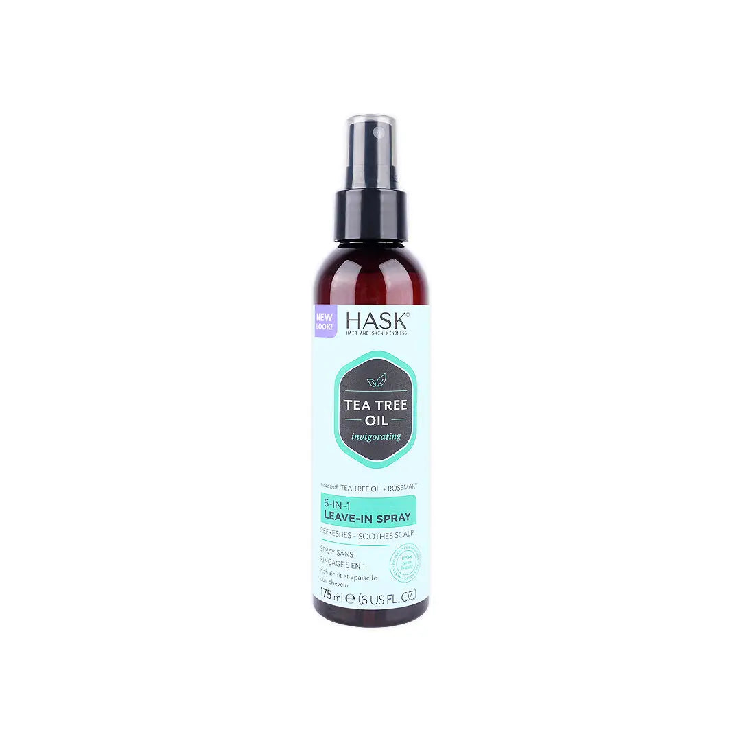 Hask Tea Tree Oil & Rosemary 5 In 1 Leave-In Spray 175ml