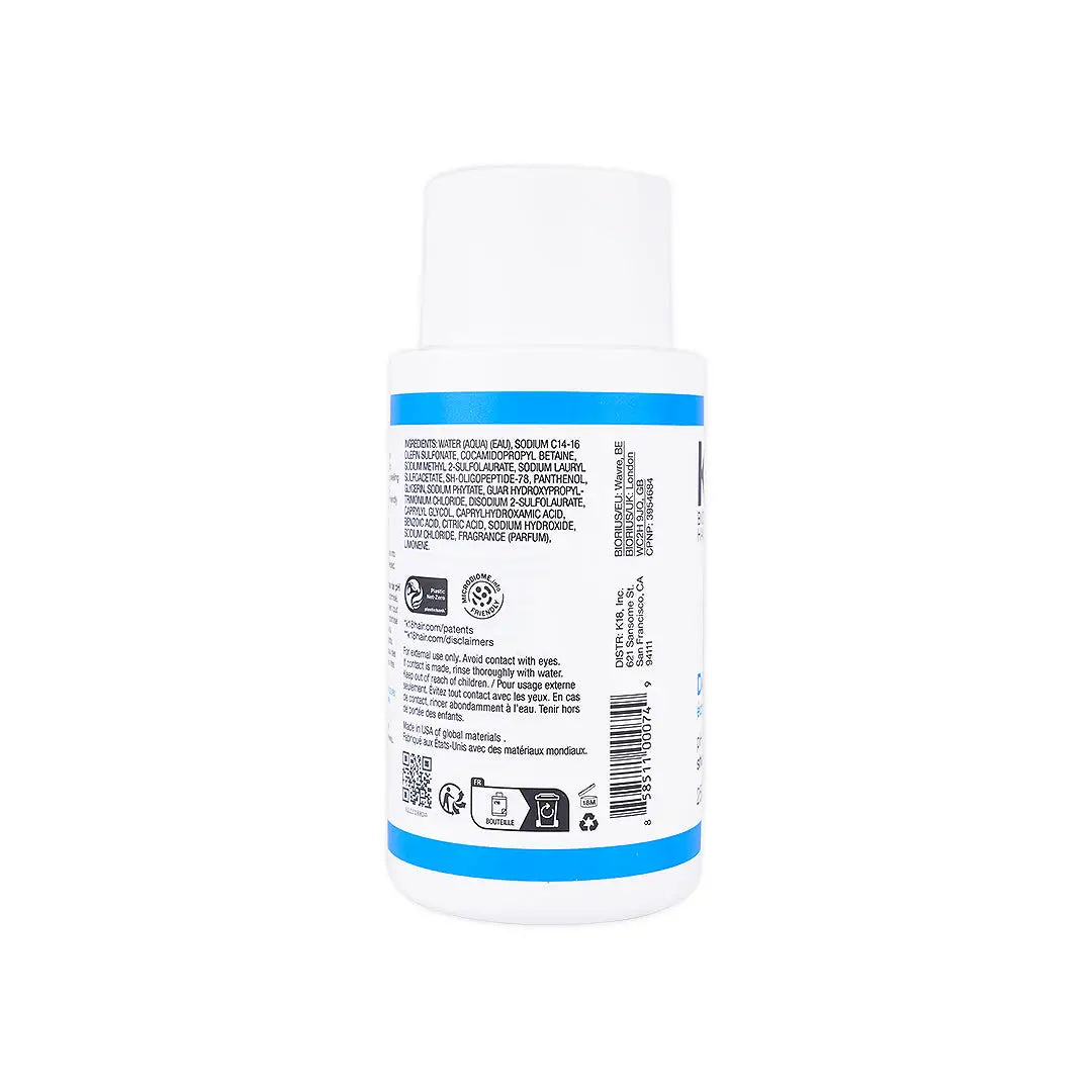 k18 damage shield ph protective shampoo 250ml