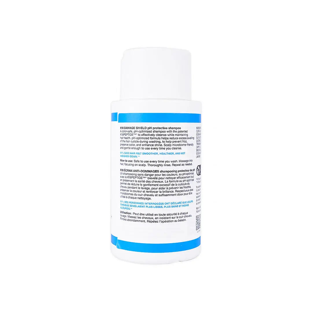 k18 damage shield ph protective shampoo 250ml
