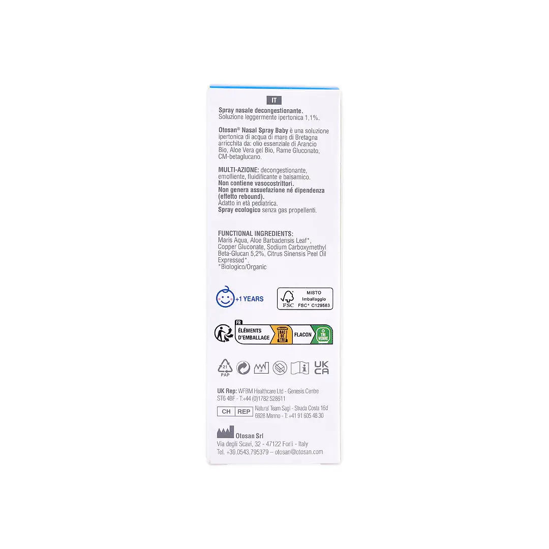 55908-Otosan Nasal Spray Baby 20ml +7
