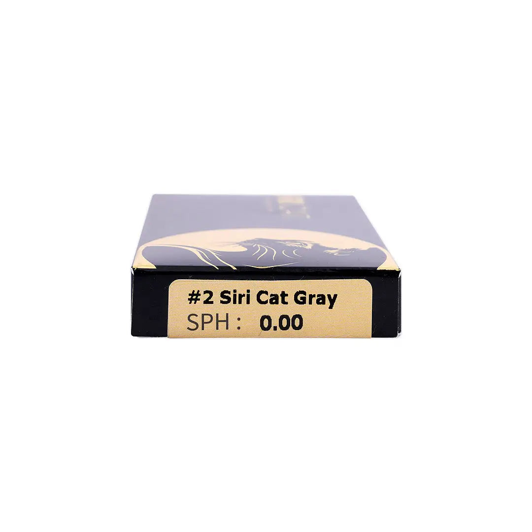 55914-Siri Cat Monthly Lenses No.2 2pcs-Gray +7