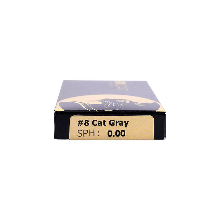 55917-Siri Cat Monthly Lenses No.8 2pcs-Cat Gray +7