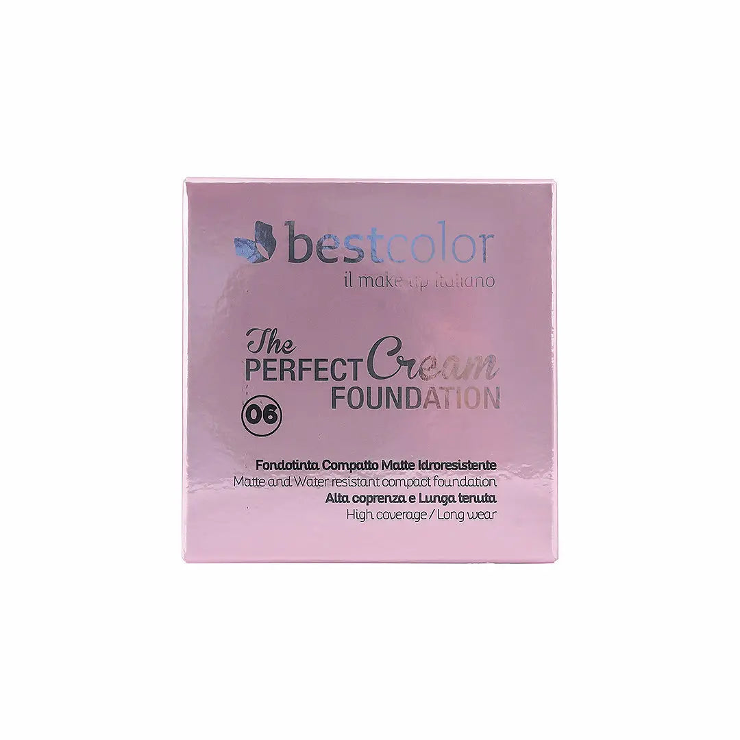 Best Color Pink Gold Compact Foundation-No.06