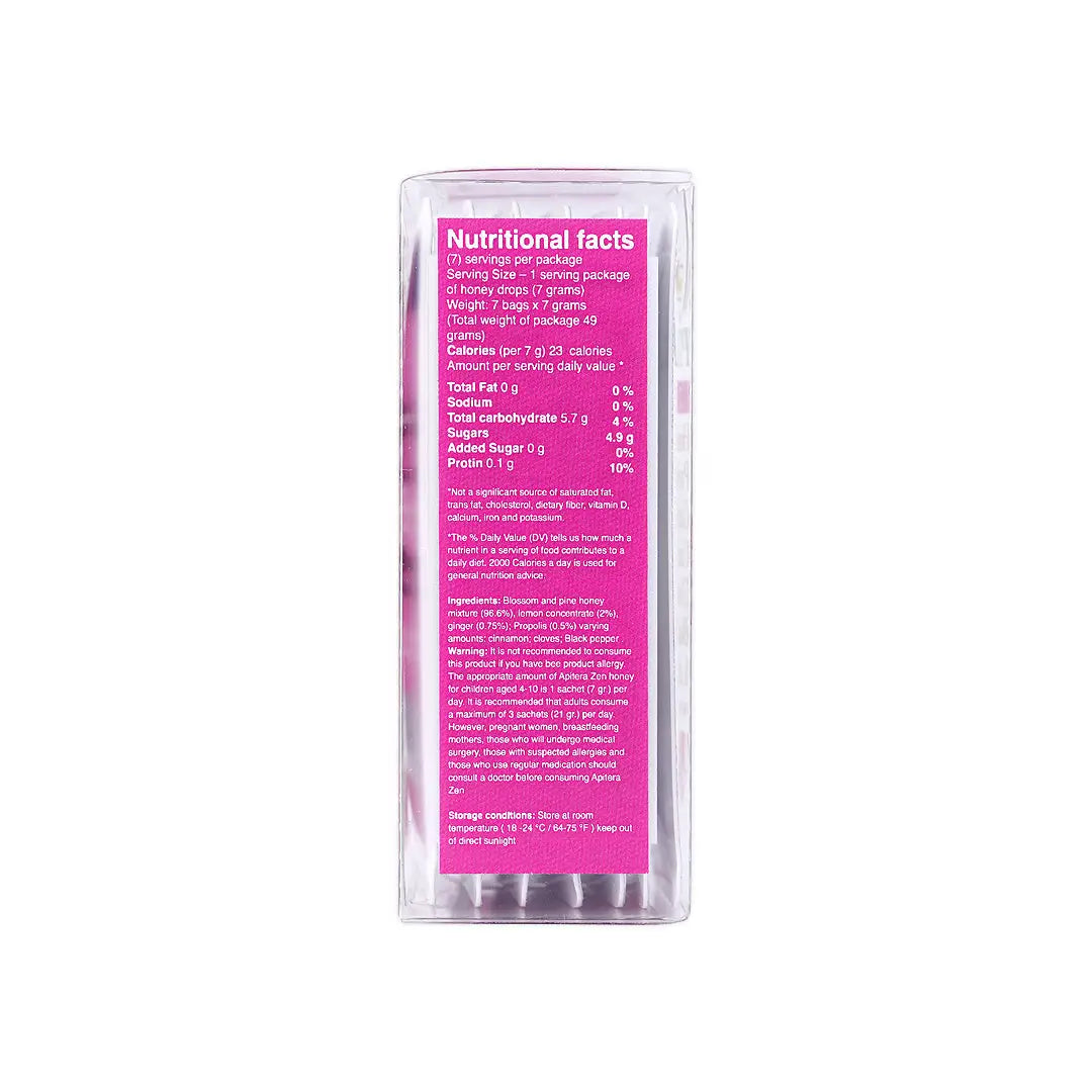apitera zen honey 7gx7pcs