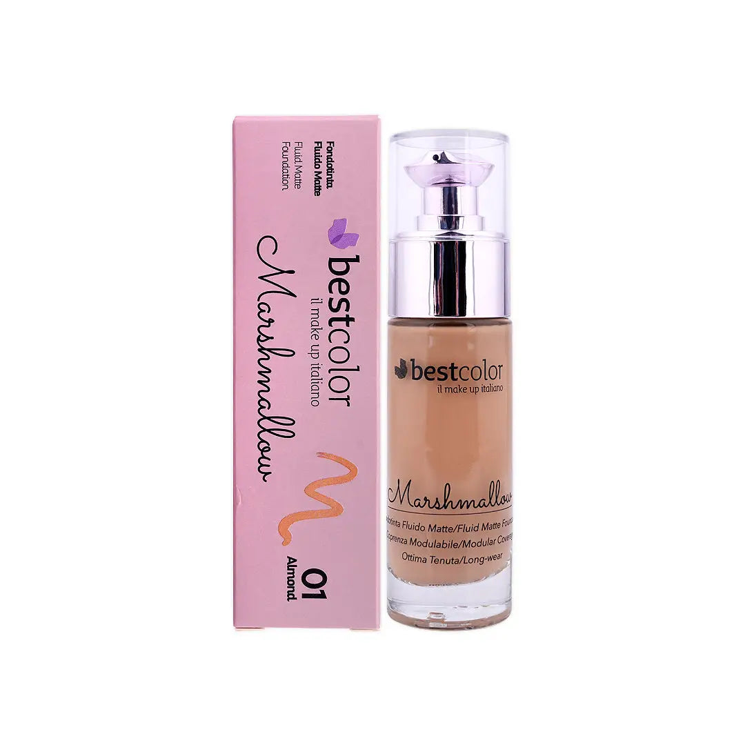 best color fluid matte marshmallow foundation no 01