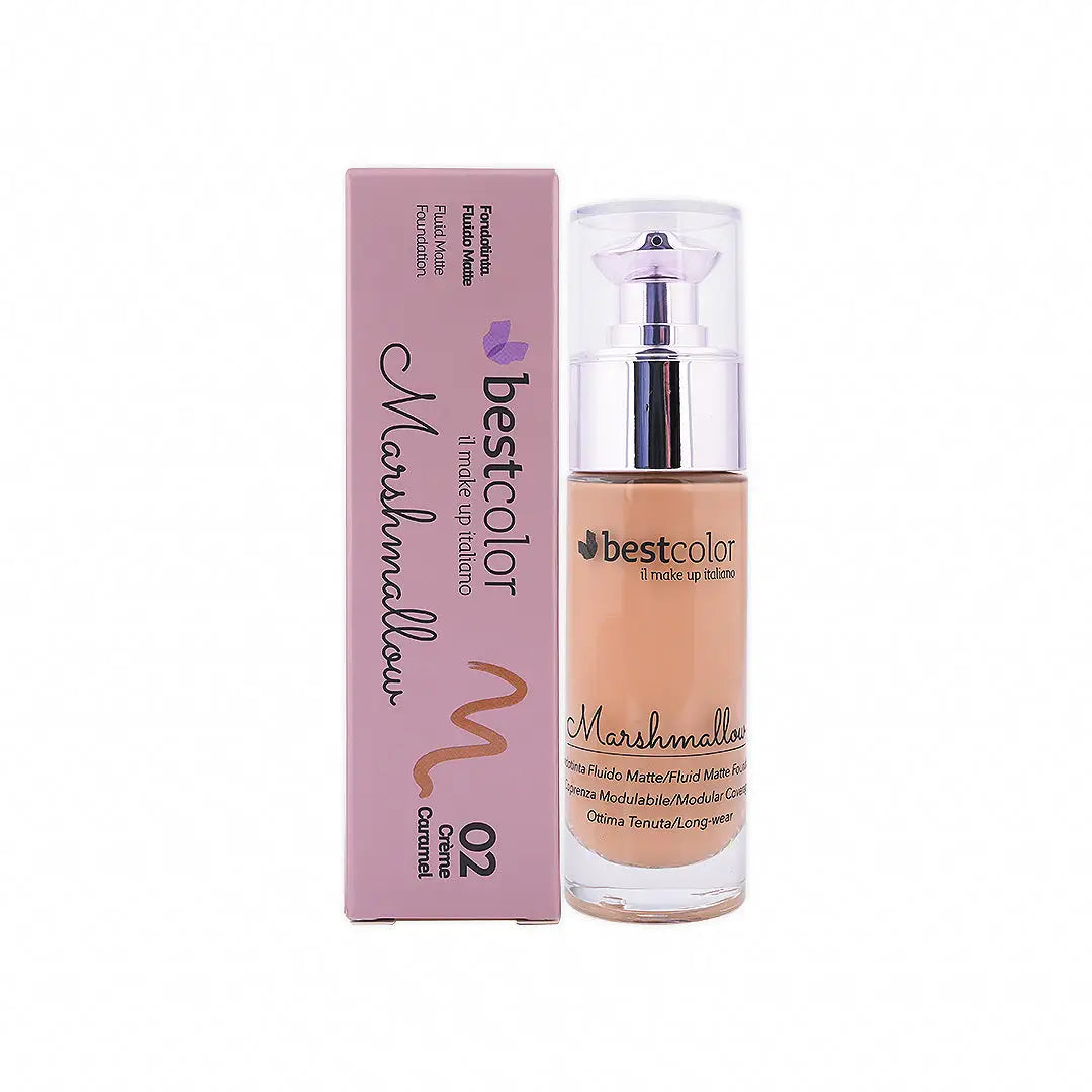 best color fluid matte marshmallow foundation no 02