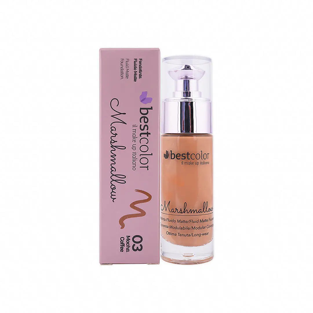 Best Color Fluid Matte Marshmallow Foundation-No.03