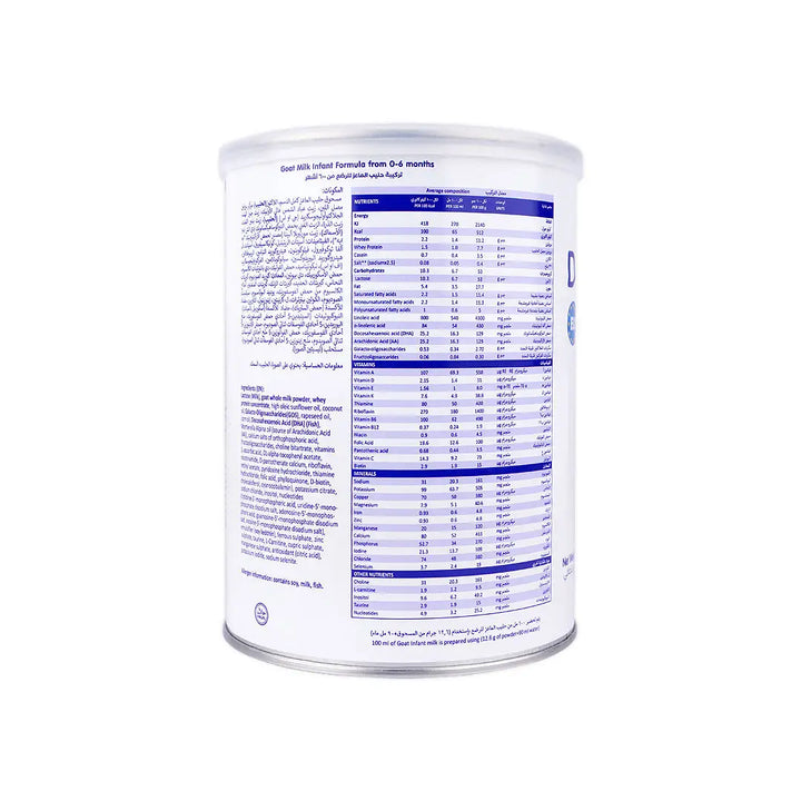 55956-Danalac Goat Milk ( 0-6M ) No.1 400g +1