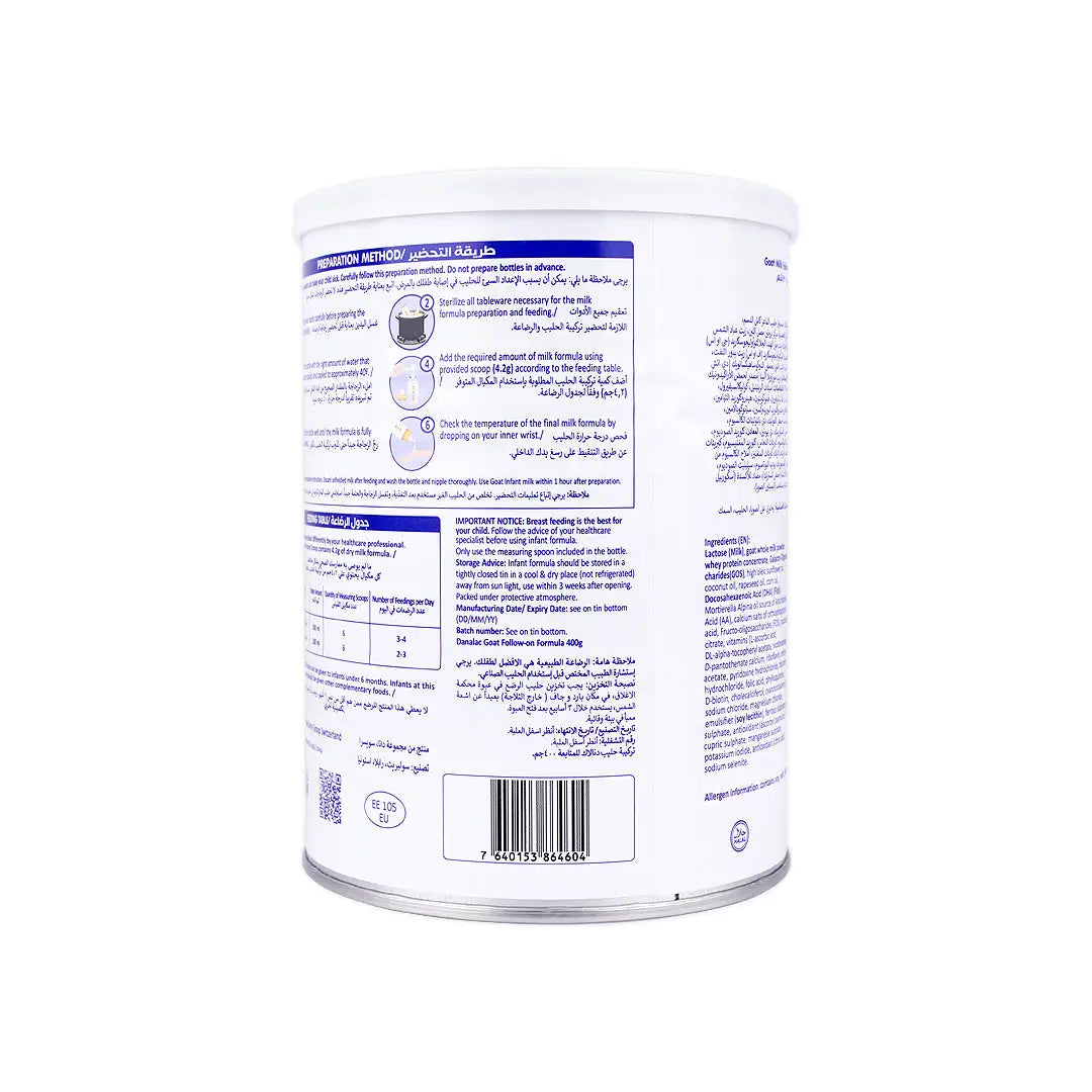 Danalac Goat Milk ( 6-12M ) No.2 400g