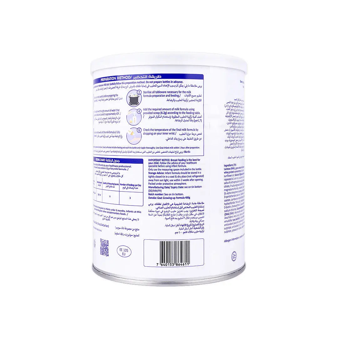 Danalac Goat Milk ( 12-36M ) No.3 400g