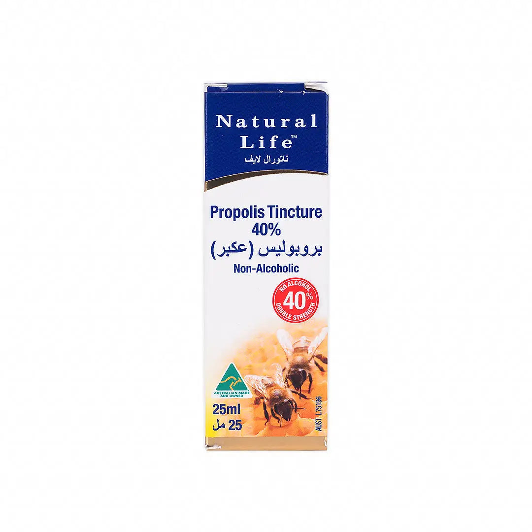 55974-Natural Life Propolis Tincture 40% 25ml +4