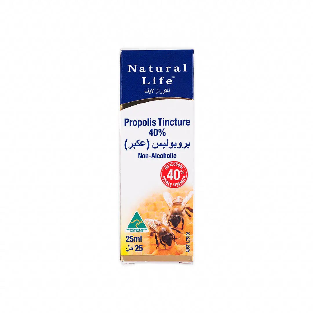 55974-Natural Life Propolis Tincture 40% 25ml +7