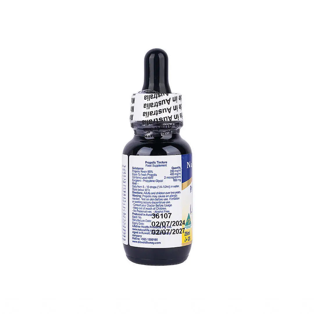 55974-Natural Life Propolis Tincture 40% 25ml +2