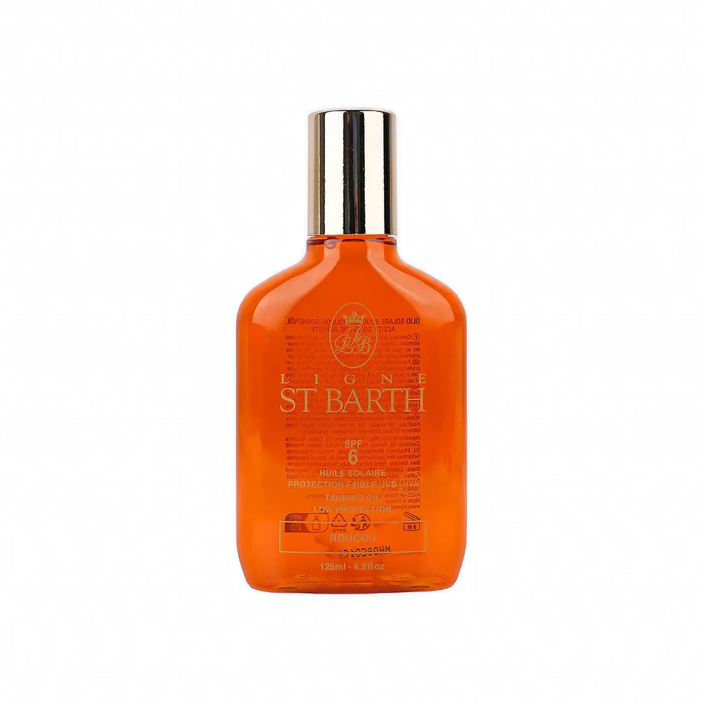 St Barth Spf6 Tanning Oil Low Protection 125ml-Roucou