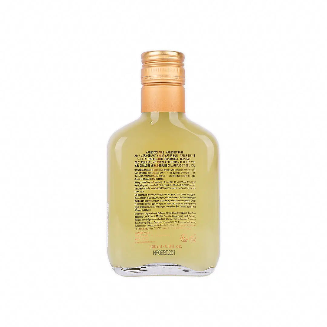 St Barth After Sun - Aloe Vera Gel 200ml - Mint