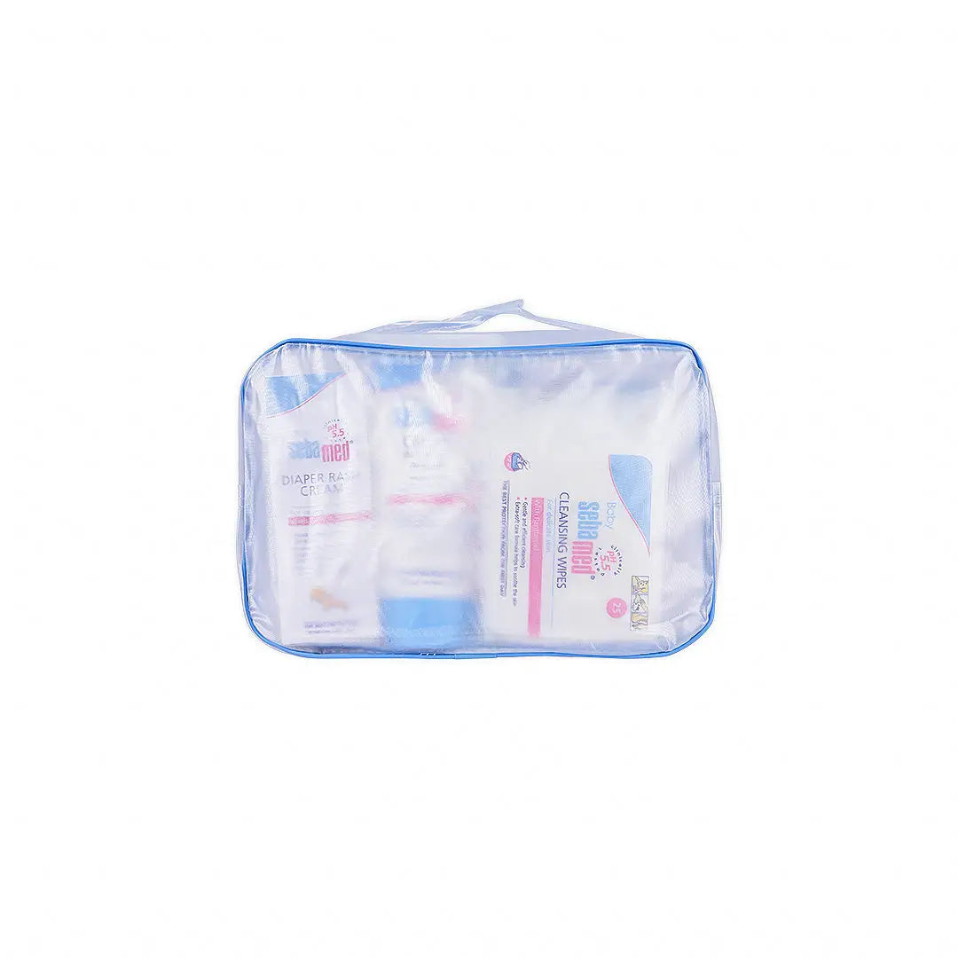 55985-Sebamed Baby Bag with Wipes 25Pcs +3