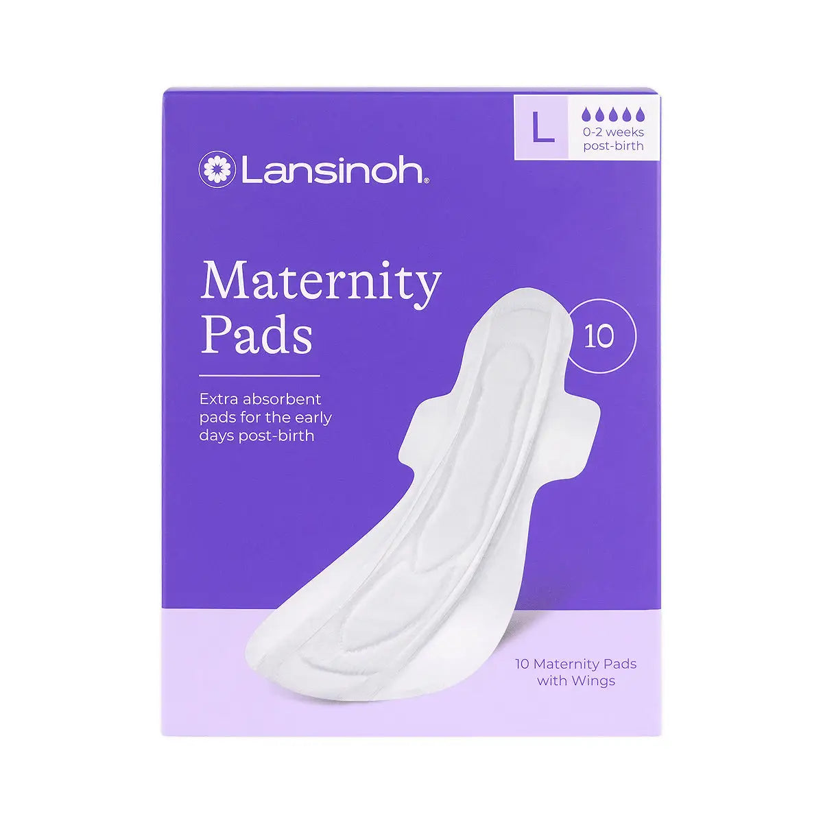 55987-Lansinoh Maternity Pads 10Pcs +1