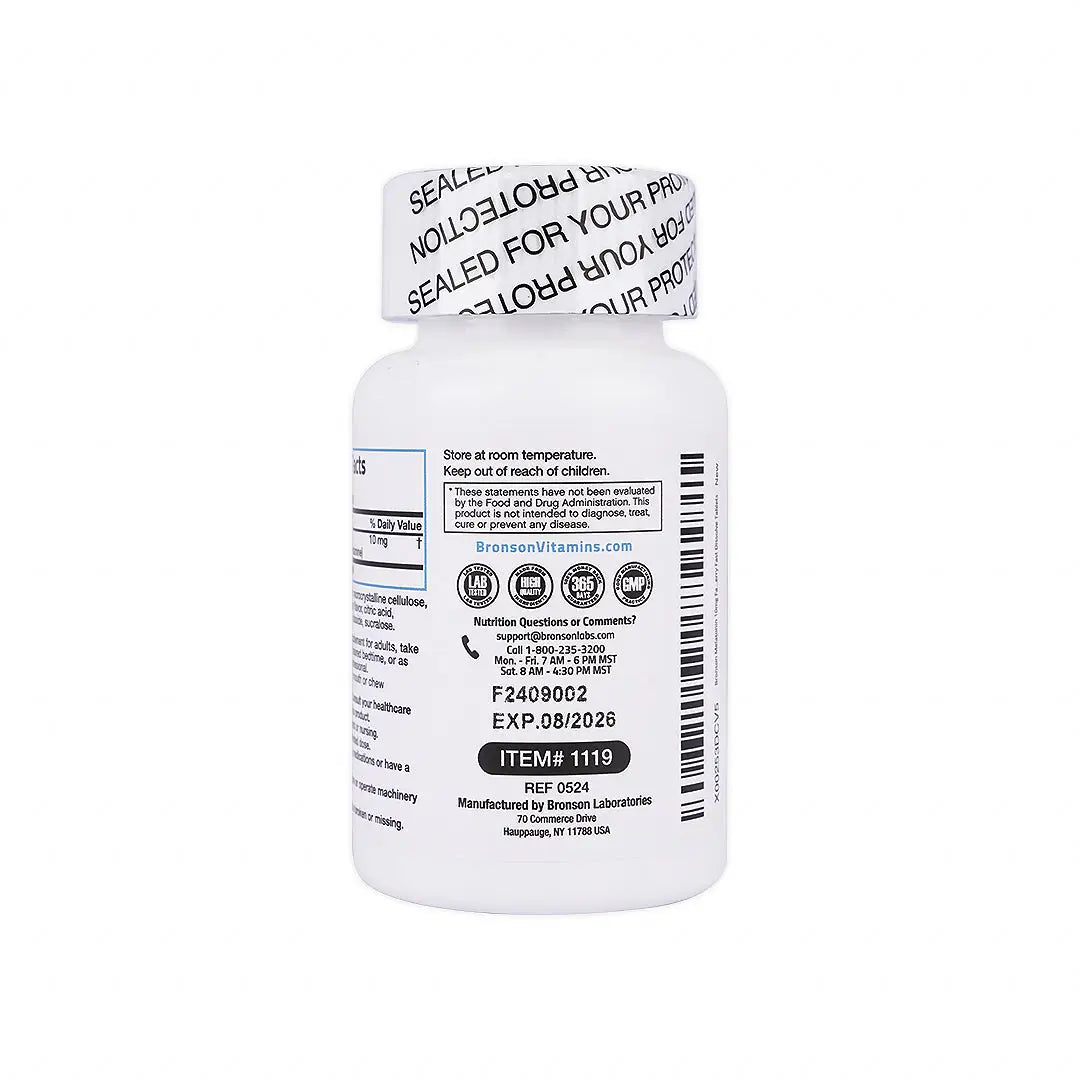 Bronson Melatonin 10 fast Dissolve 100 Tab