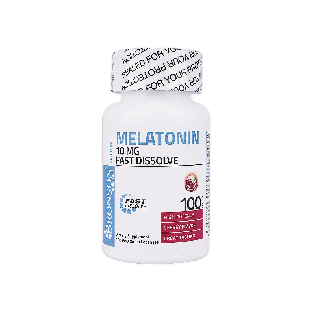 56010-Bronson Melatonin 10 fast Dissolve 100 Tab