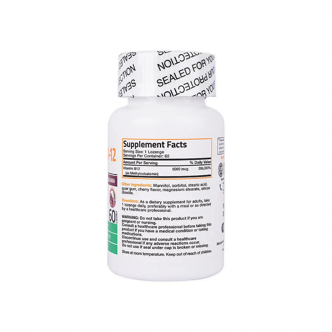 56011-Bronson Methyl  B12 5000Mg 60Tab +2