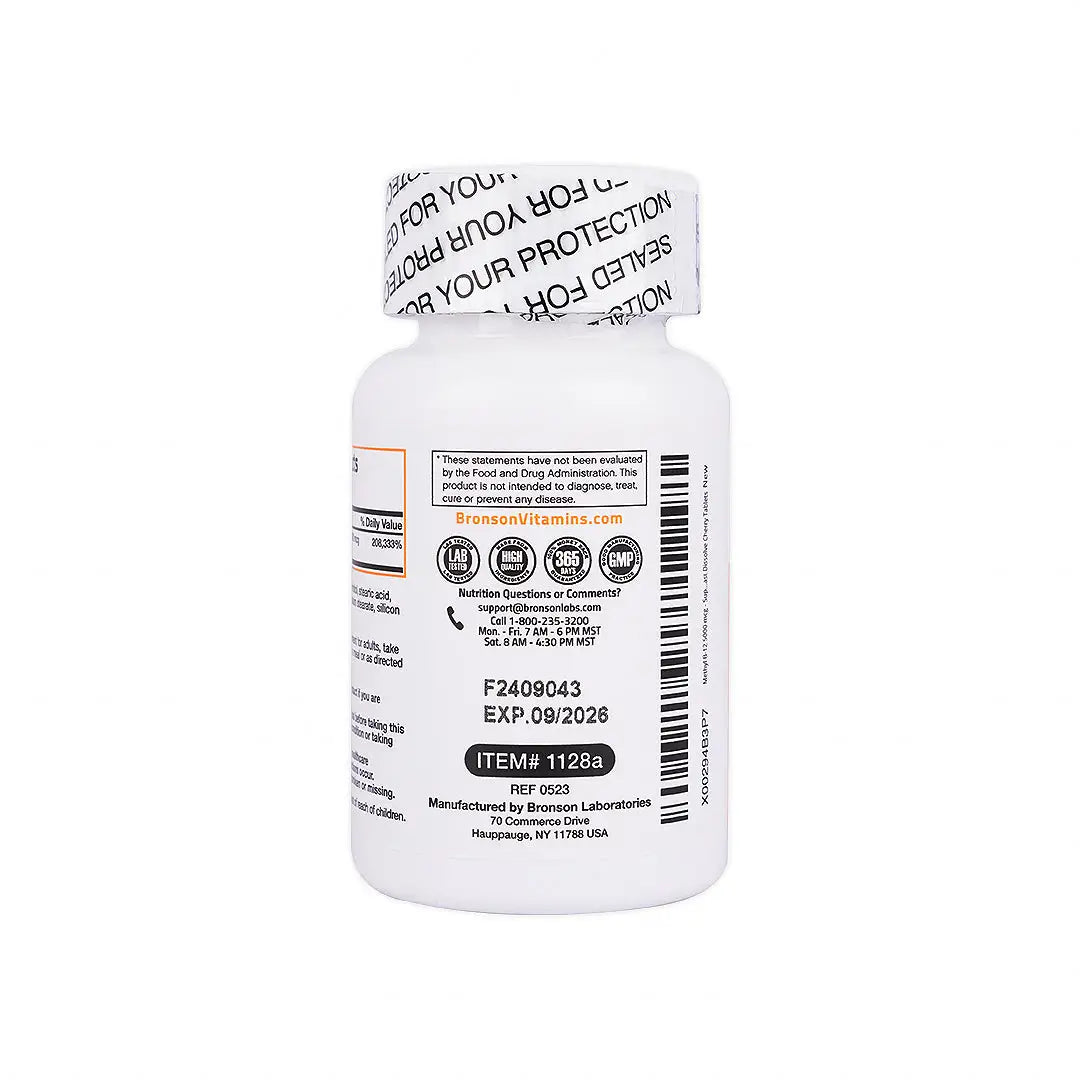 56011-Bronson Methyl  B12 5000Mg 60Tab +3