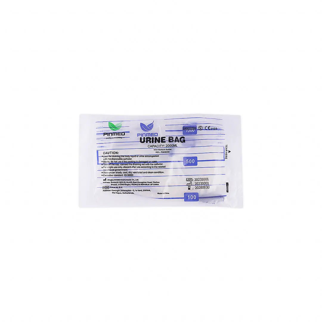 56021-NHE Urine Drainage Bag 2000ml +1