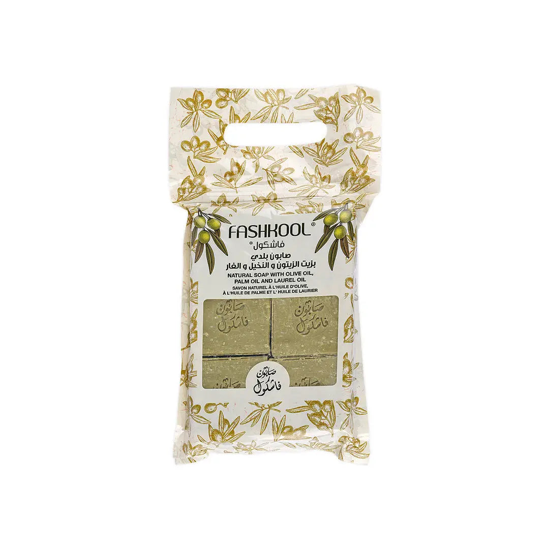 56038-Fash Kool Natural Soap With Olive Oil 150g*6Pcs