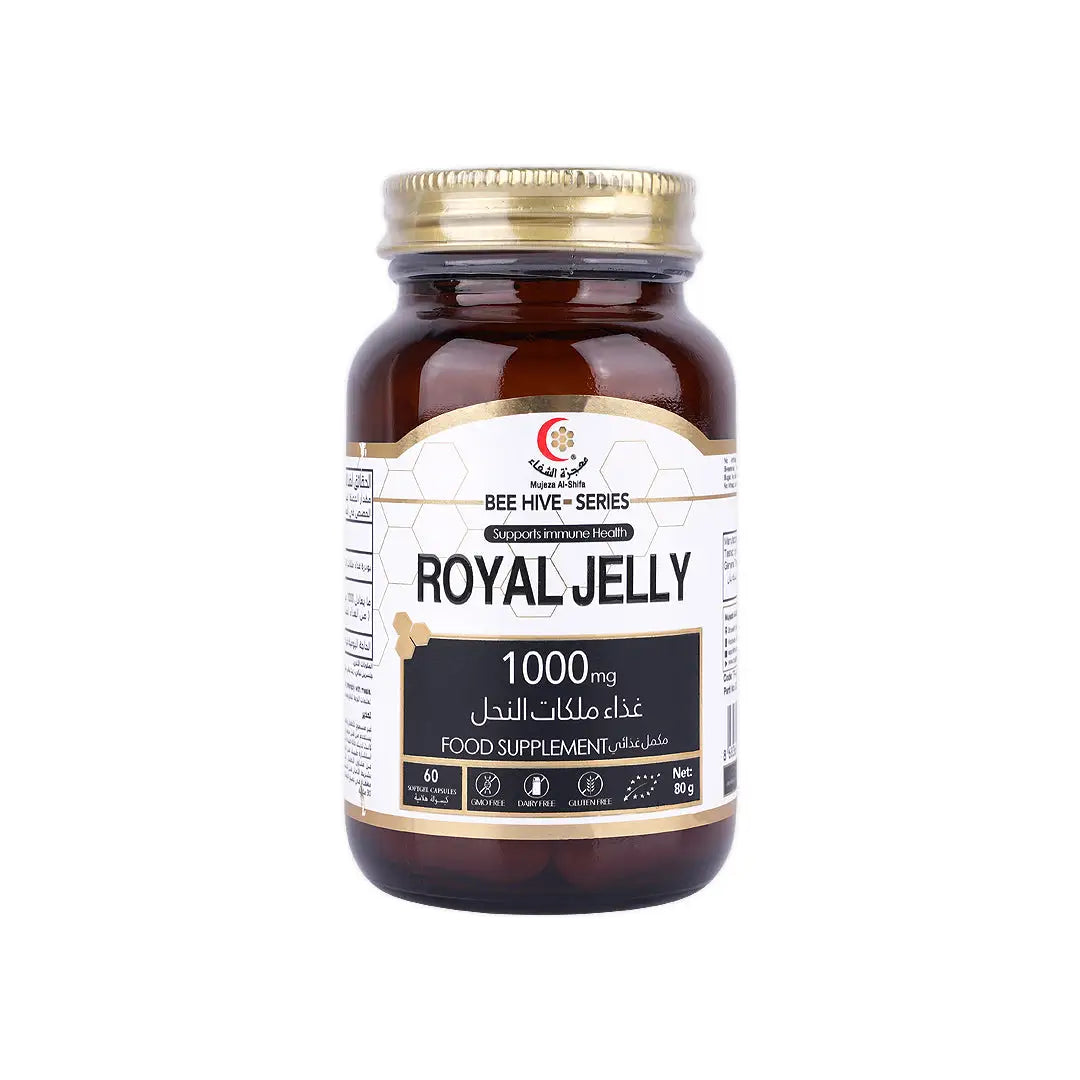 56041-Mujezat Alshifa Royal Jelly 1000mg 60 Capsules