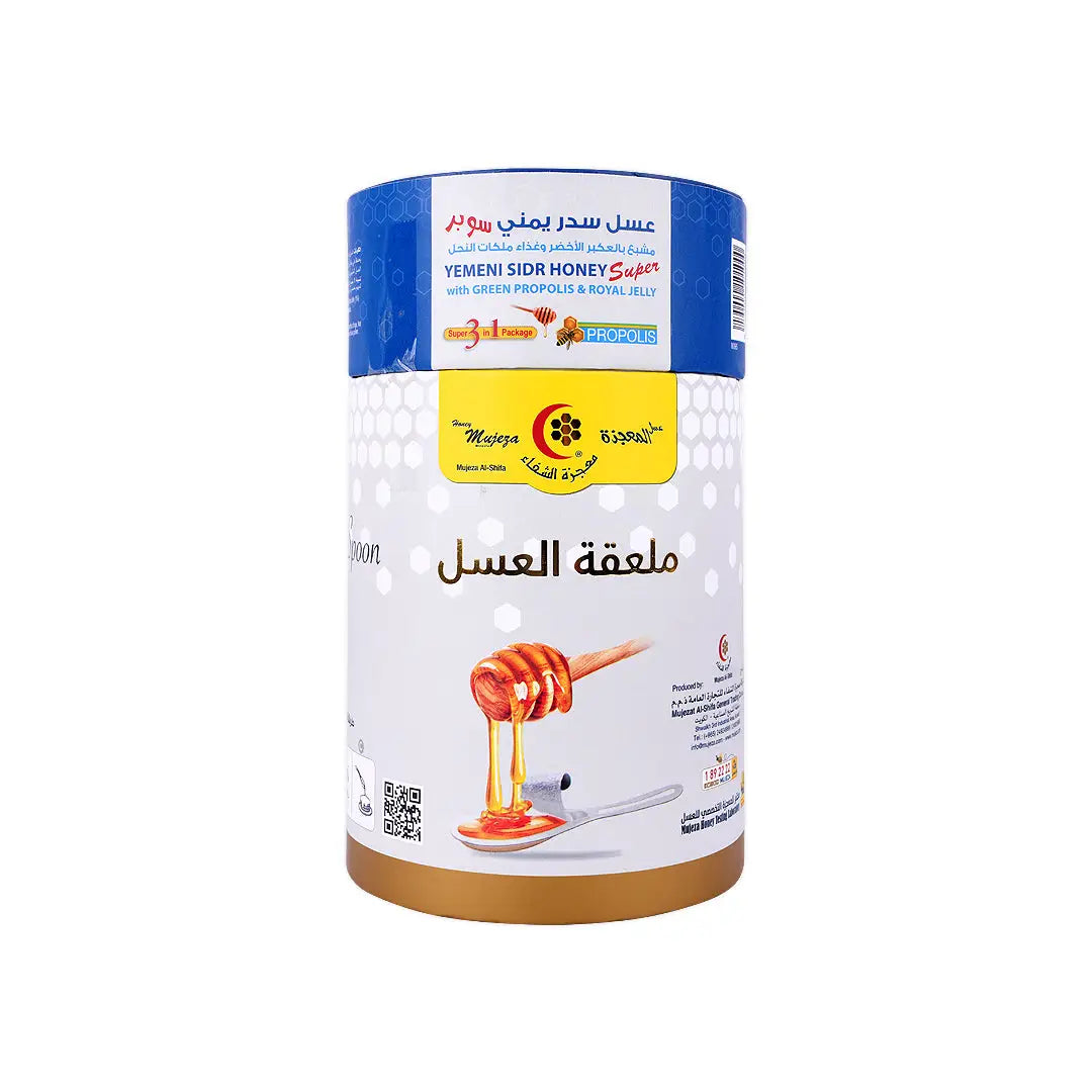 Mujezat Alshifa Yemeni Sidr Super Honey Spoon 10g 16pcs