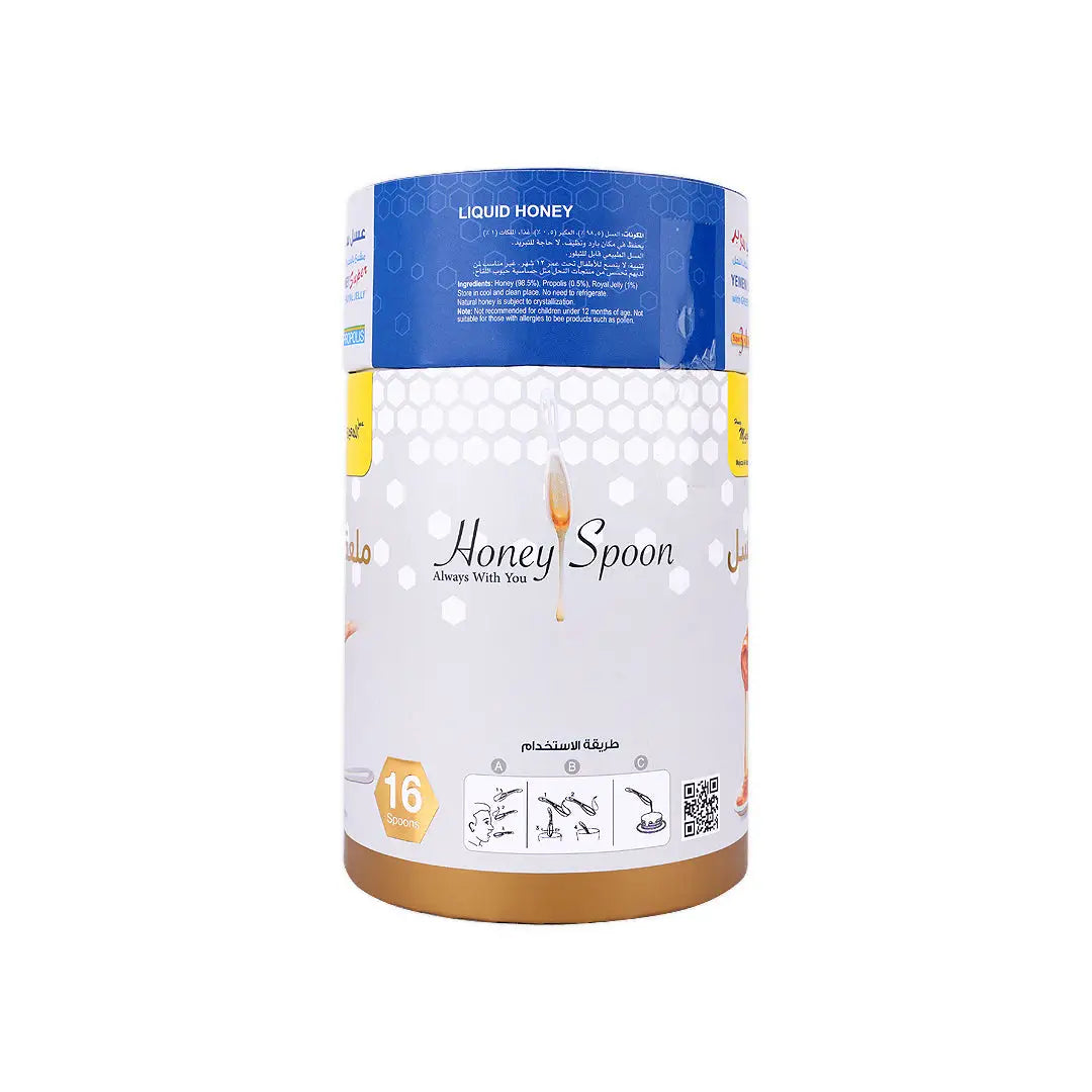 56047-Mujezat Alshifa Yemeni Sidr Super Honey Spoon 10g 16pcs +2