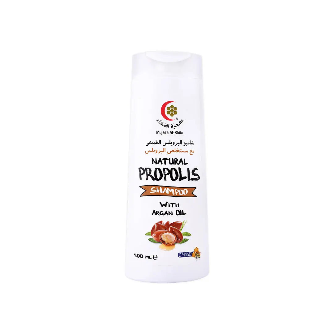 56050-Mujezat Alshifa Propolis with Aragan Hair Shampoo 400ml