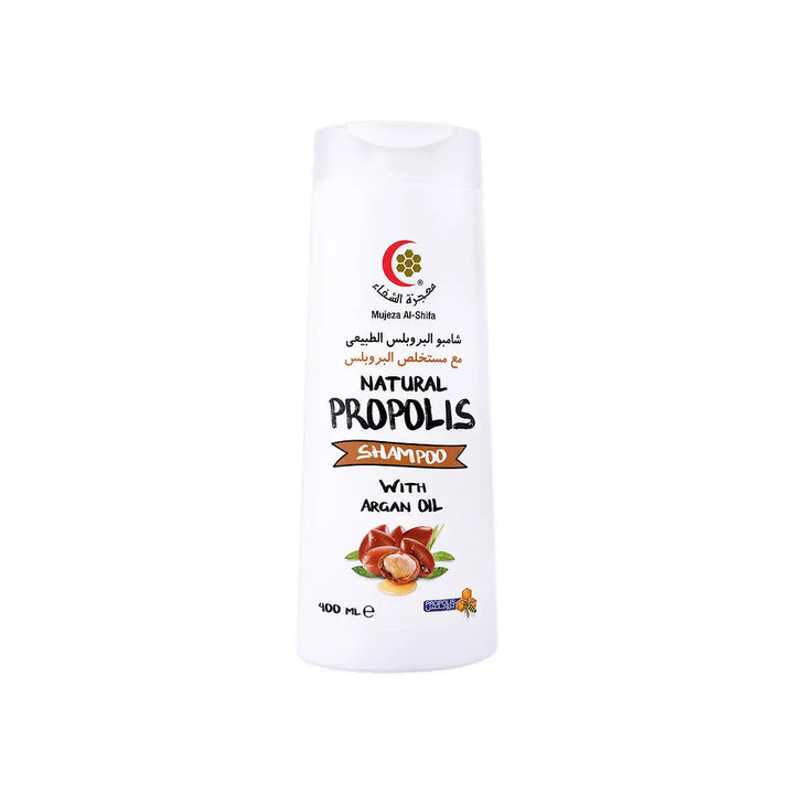 56050-Mujezat Alshifa Propolis with Aragan Hair Shampoo 400ml