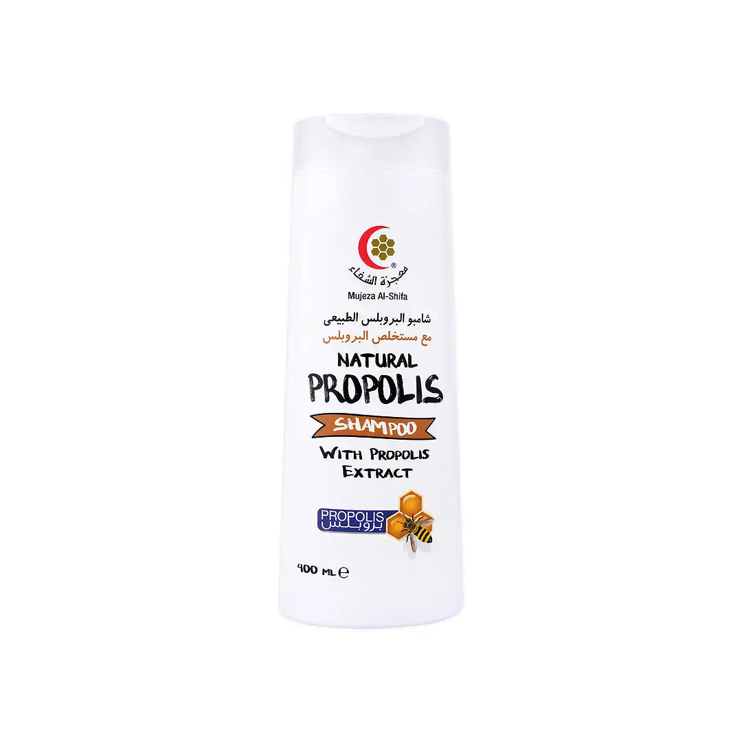56051-Mujezat Alshifa Propolis Extract Hair Shampoo 400ml +1