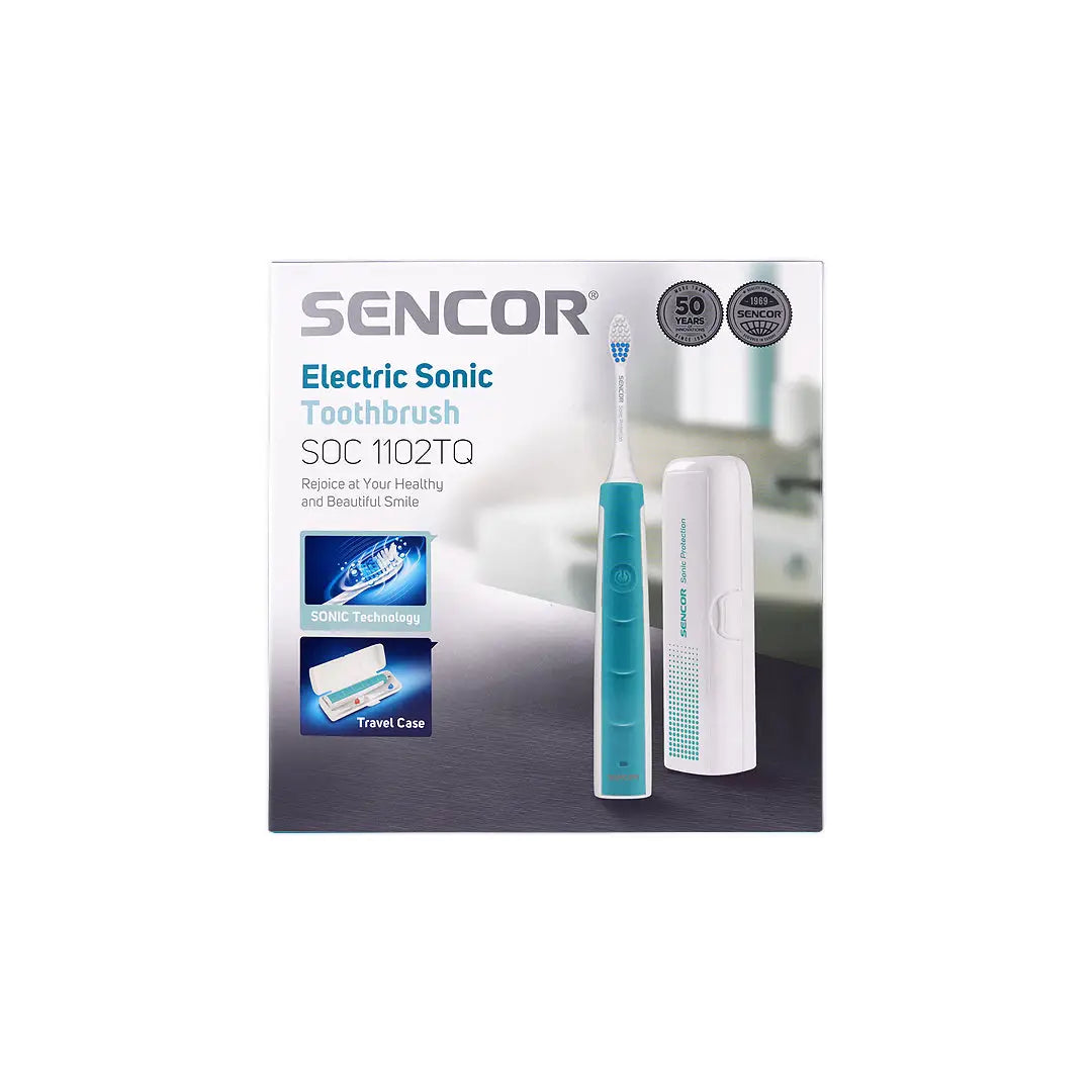 Sencor Sonic Tootbrush  With Travel Case Blue