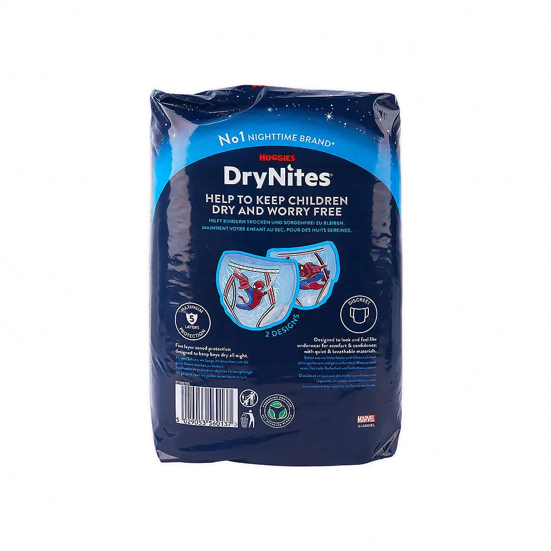 56062-Huggies Drynites Pyjama Pants Boy 3-4 Years (12-21Kg)16Pcs +3