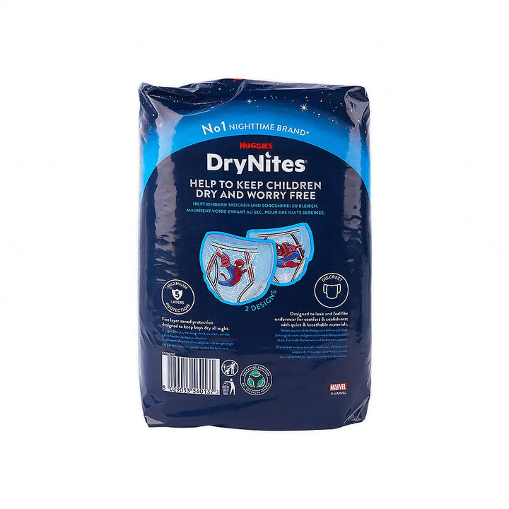 56062-Huggies Drynites Pyjama Pants Boy 3-4 Years (12-21Kg)16Pcs +3