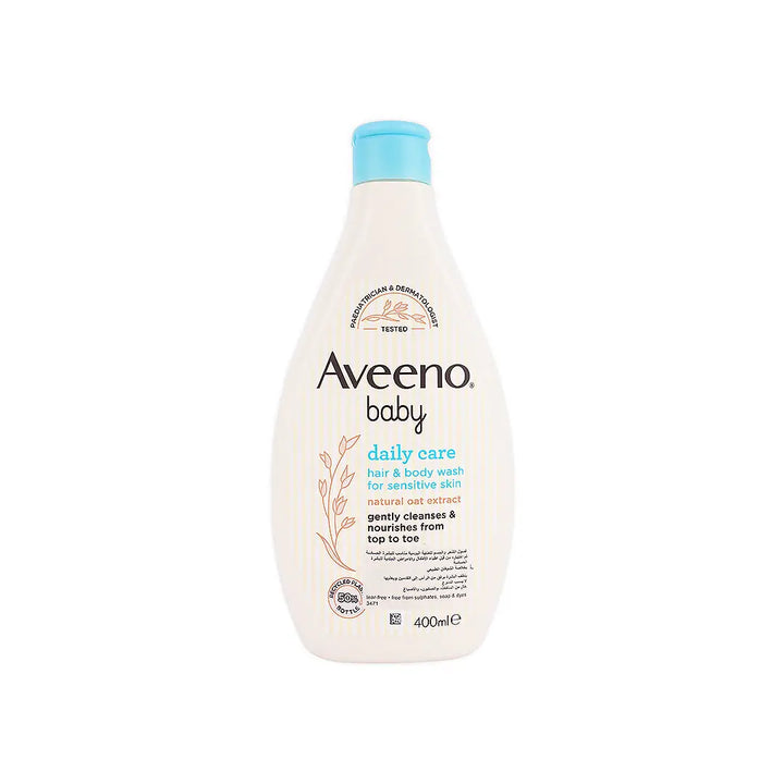 56064-Aveeno Baby Daily Care Hair &amp; Body Wash 400ml