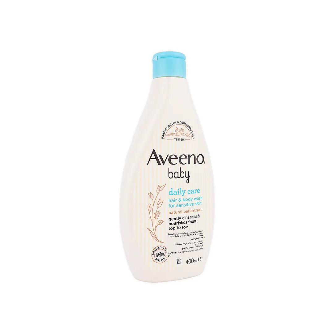 56064-Aveeno Baby Daily Care Hair &amp; Body Wash 400ml +2
