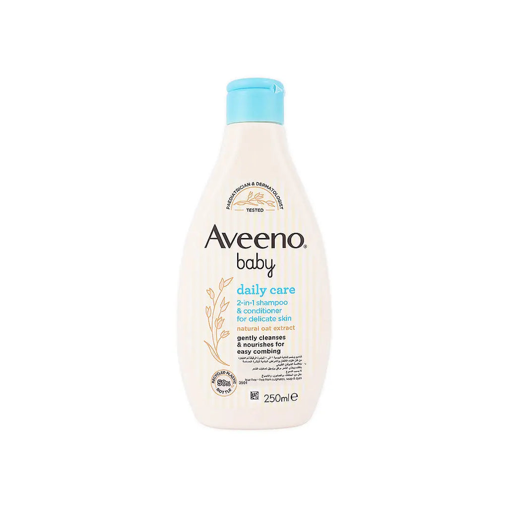 Aveeno Baby Daily Care 2 in 1 Shampoo & Conditioner 250ml