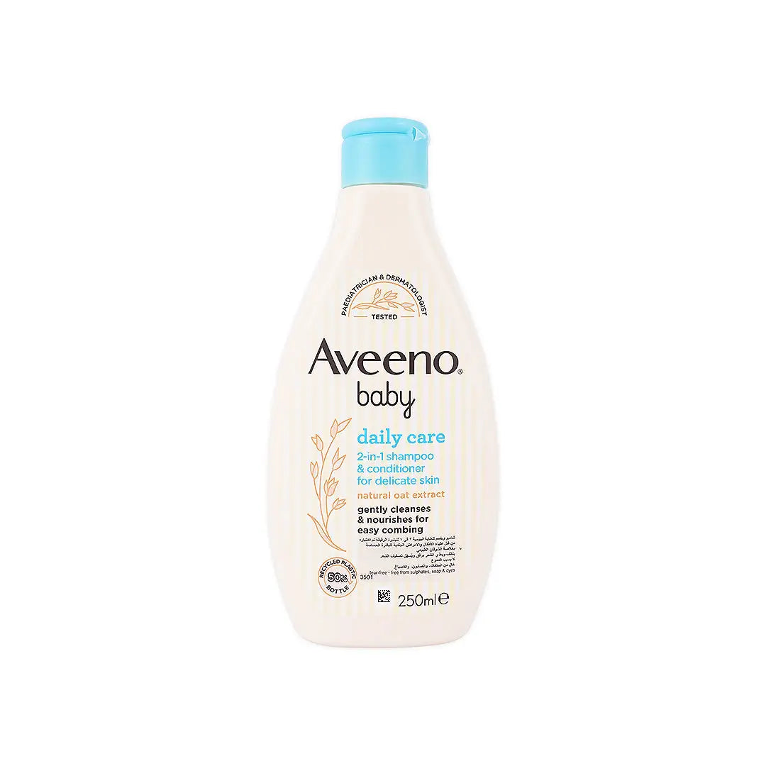 56066-Aveeno Baby Daily Care 2 in 1 Shampoo & Conditioner 250ml