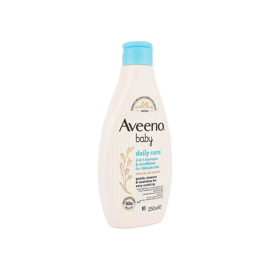 56066-Aveeno Baby Daily Care 2 in 1 Shampoo &amp; Conditioner 250ml +2