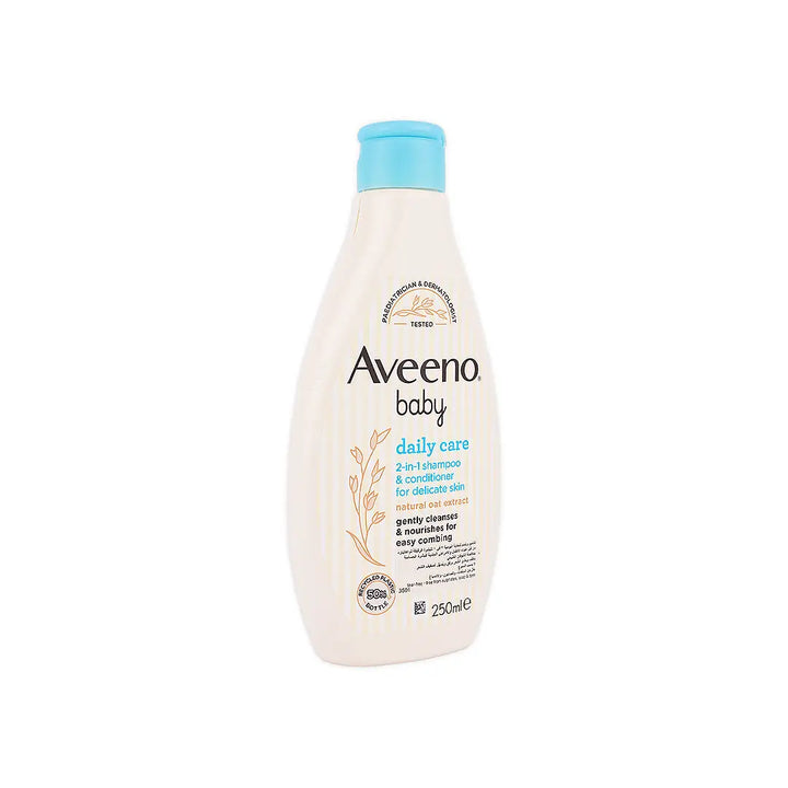 56066-Aveeno Baby Daily Care 2 in 1 Shampoo &amp; Conditioner 250ml +2
