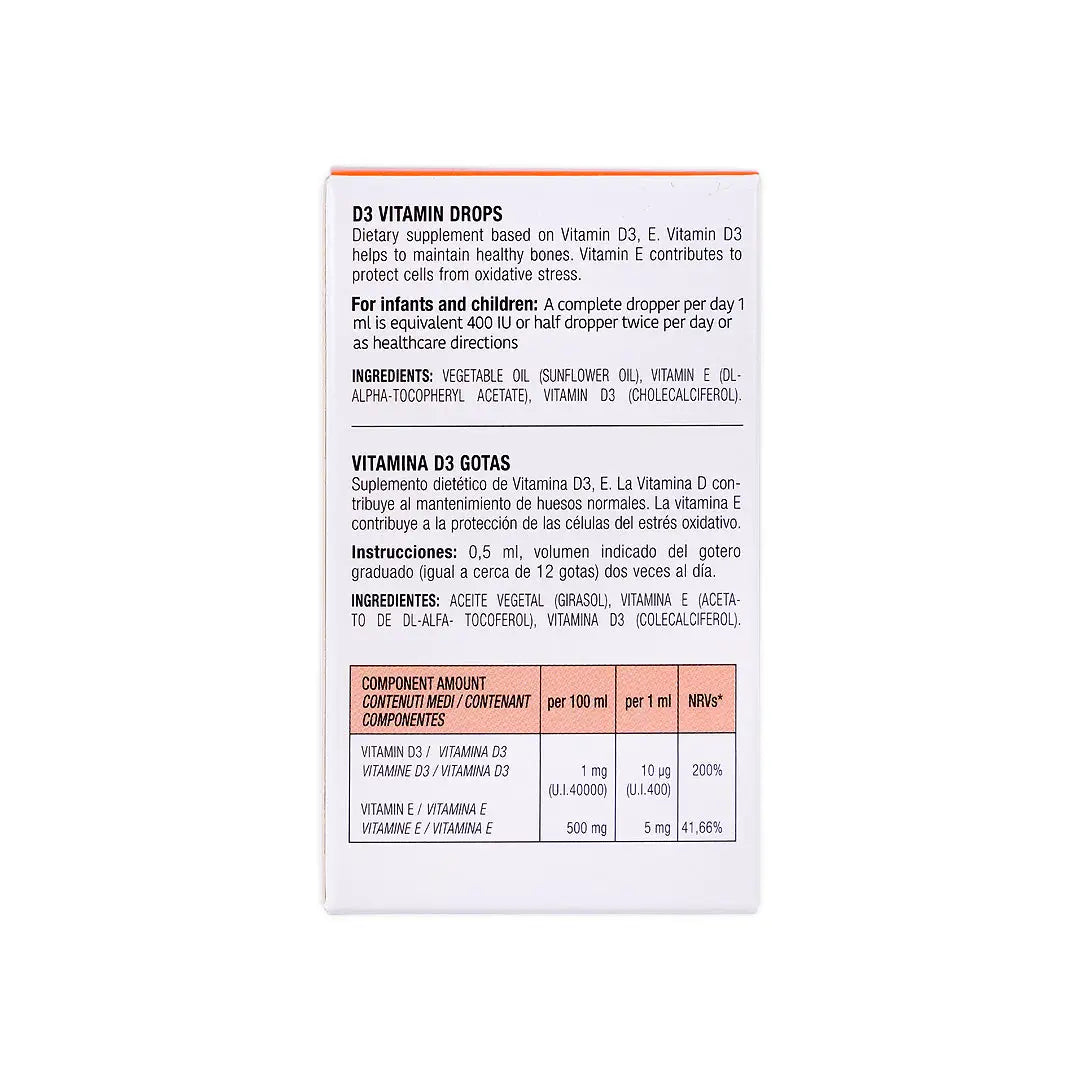 56068-Euronatural Vitamin D3 Drops 20ml +5