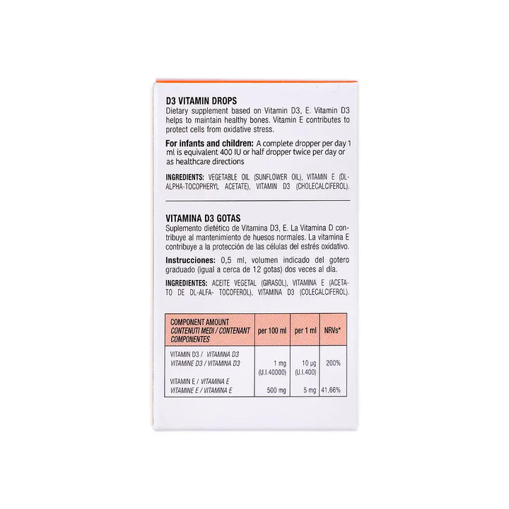 56068-Euronatural Vitamin D3 Drops 20ml +5