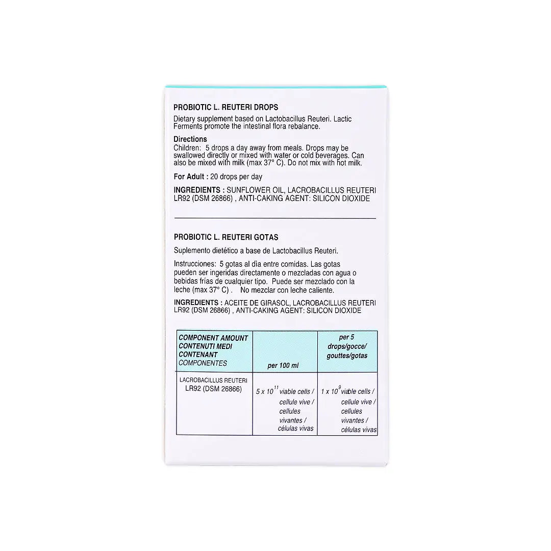 Euronatural Probiotic L. Reuteri Drops 10ml