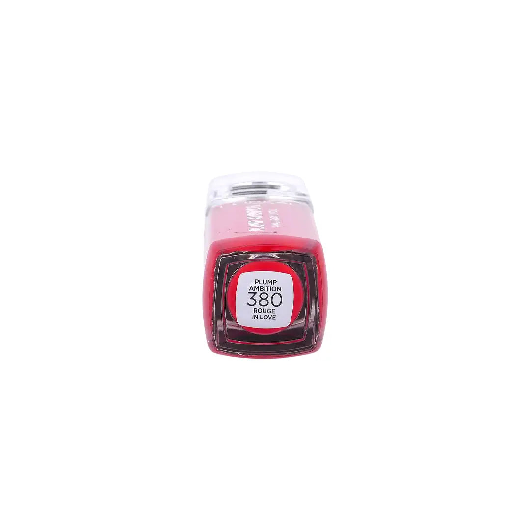 56076-L'Oreal Plump Ambition Lip Oil - 380 Rouge In Love +4